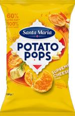 Santa Maria Potato Pops Supreme Cheese 100g – Coopers Candy