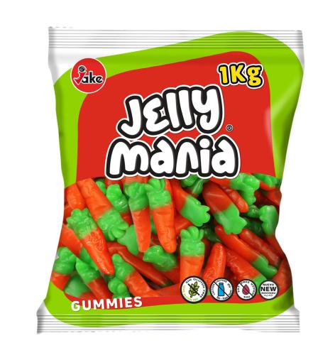 Jake Jelly Mania Carrots 1kg – Coopers Candy