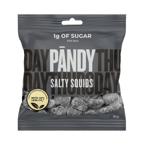 Pändy Candy Salty Squids 50g – Coopers Candy