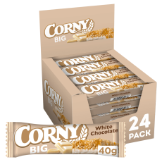 Corny Big White Chocolate 40g x 24st (hel låda) – Coopers Candy