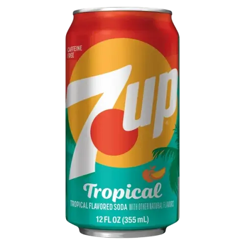 7up Tropical 355ml x 24st – Coopers Candy