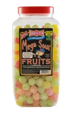 Barnetts Mega Sour Fruits 3kg – Coopers Candy