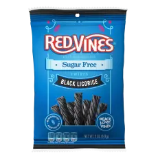 Red Vines Sugar Free Black Licorice 142g &ndash; Coopers Candy