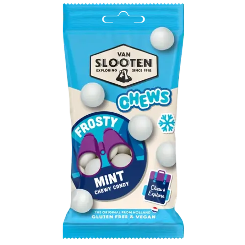 Van Slooten Chews - Frosty Mint 60g – Coopers Candy