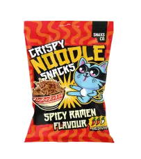 Crispy Noodle Snacks Spicy Ramen Flavour 60g &ndash; Coopers Candy