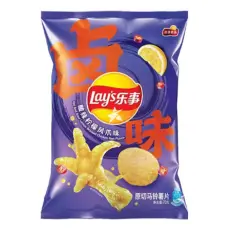 Lays Potato Chips Lemon Chicken Feet Flavour 70g – Coopers Candy