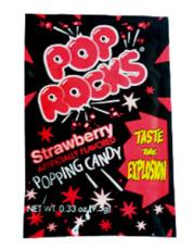 Pop Rocks Strawberry 9.5g – Coopers Candy