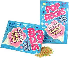 Pop Rocks Cotton Candy 9.5g – Coopers Candy