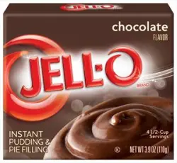 Jello Instant Pudding - Chocolate 110g – Coopers Candy