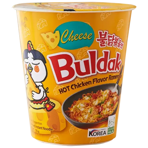 Samyang Hot Chicken Flavour Cheese Ramen Cup 70g – Coopers Candy