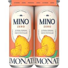 Mino Zero Limonata Citron & Persika 33cl x 4st – Coopers Candy