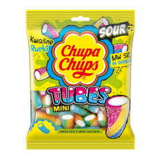 Chupa Chups Mini Sour Tubes 120g – Coopers Candy