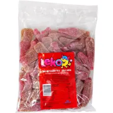 Leko Hallonflaskor 1kg &ndash; Coopers Candy
