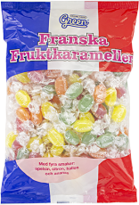 Franska Fruktkarameller 725g – Coopers Candy