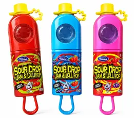 Profisa Sour Drop Jam & Lollipop 35g &ndash; Coopers Candy