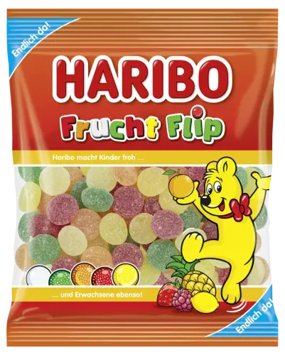 Haribo Frucht Flip 160g – Coopers Candy