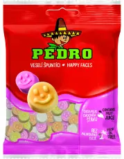Pedro Happy Faces 80g – Coopers Candy