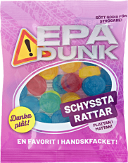 Epa Dunk - Schyssta Rattar 80g – Coopers Candy