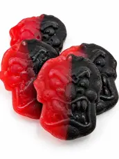 Rasande Hallon/lakritsskalle 1kg &ndash; Coopers Candy