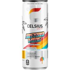 Celsius Retro Vibe Sorbet Slush Flavour 355ml – Coopers Candy