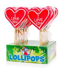 Felko Lolly Heart I Love You 80g (1st) – Coopers Candy