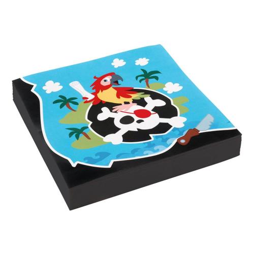 Servetter Pirat Jolly Roger 20-pack – Coopers Candy