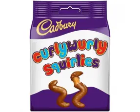 Cadbury Curly Wurly Squirlies Bag 85g – Coopers Candy
