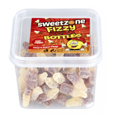Sweetzone Tubs Fizzy Cola Bottles 170g – Coopers Candy