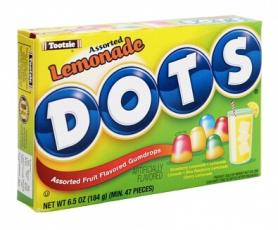 Tootsie Dots Lemonade Box 184g – Coopers Candy