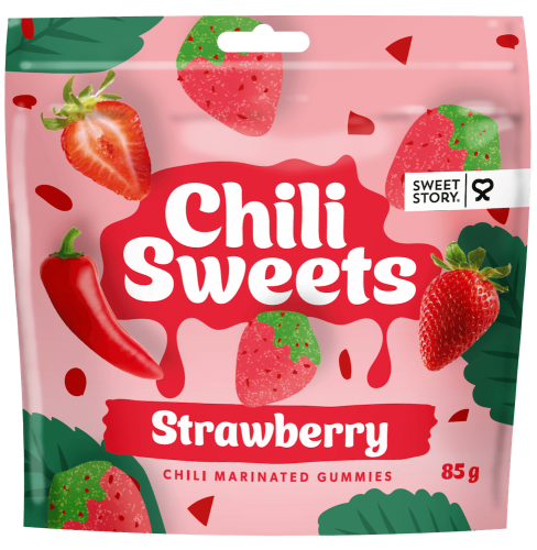Sweet Story Chili Sweets Strawberry 85g – Coopers Candy