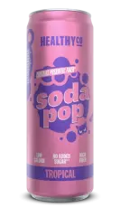 HealthyCo Soda Pop Prebiotic Tropical 330ml &ndash; Coopers Candy