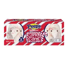 Peeps Marshmallow Candy Cane Chicks 5-pack 42g – Coopers Candy