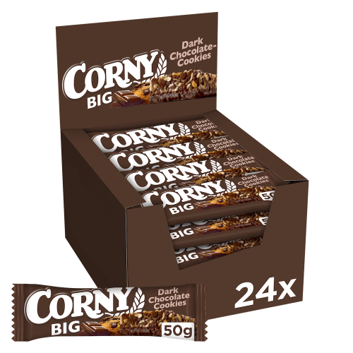 Corny Big Choklad 50g x 24st (hel låda) – Coopers Candy