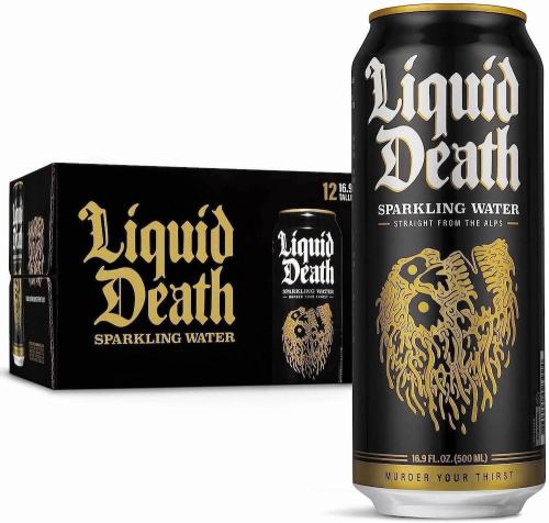 Liquid Death Sparkling Water 500ml x 12st – Coopers Candy