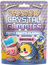 Crystal Gummies Tutti Frutti Flavour 80g &ndash; Coopers Candy