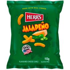 Herrs Jalapeno Cheese Curls 113g – Coopers Candy