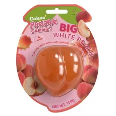Cokoc Peeling Gummy Big Peach 150g &ndash; Coopers Candy