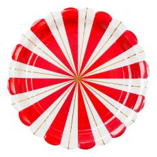 Papperstallrikar Jul 8-pack – Coopers Candy