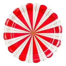 Papperstallrikar Jul 8-pack &ndash; Coopers Candy