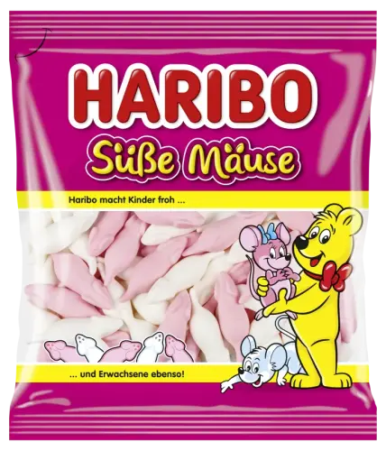 Haribo Süße Mäuse 175g – Coopers Candy