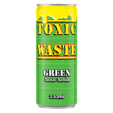 Toxic Waste Green Sour Soda 33cl – Coopers Candy