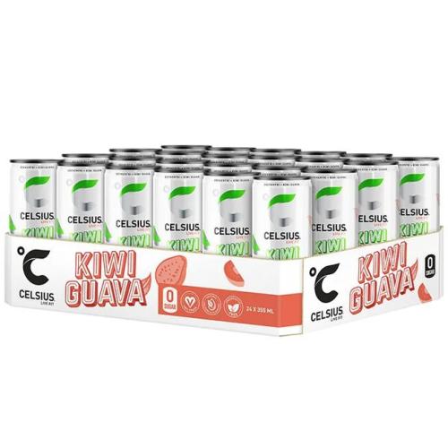 Celsius Kiwi Guava 355ml x 24st – Coopers Candy