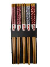 Ätpinnar Bambu Blandade Färger 5-pack – Coopers Candy