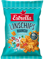 Estrella Linschips Ranch & Sourcream 90g – Coopers Candy