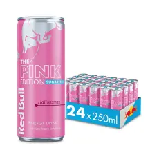 Red Bull Pink Edition Sugar Free Hallonsmak 25cl x 24st &ndash; Coopers Candy