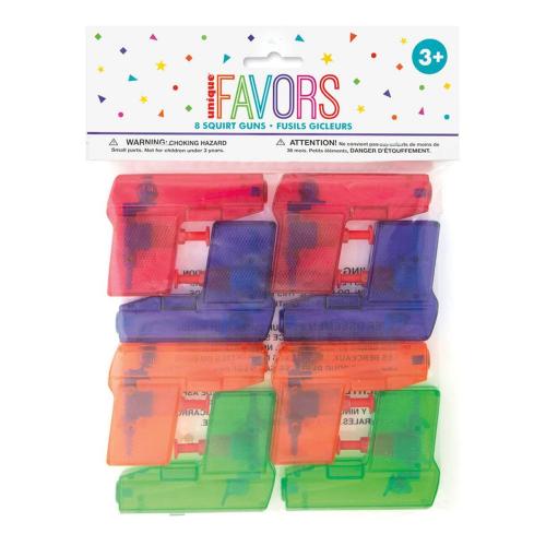Vattenpistoler Mini 8-pack – Coopers Candy