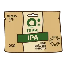 &Ouml;-Chips Dippmix IPA - Lime, Gr&auml;ddfil, Chipotle 25g &ndash; Coopers Candy