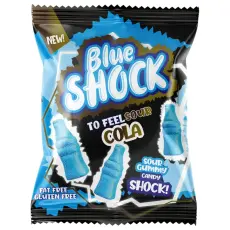 Blue Shock Sour Cola 80g &ndash; Coopers Candy