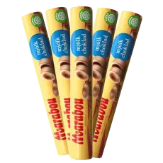 Marabou Mj&ouml;lkchoklad Rulle 74g x 5st &ndash; Coopers Candy