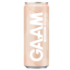 GAAM Energy - White Peach 33cl(BF:2025-03-19) – Coopers Candy